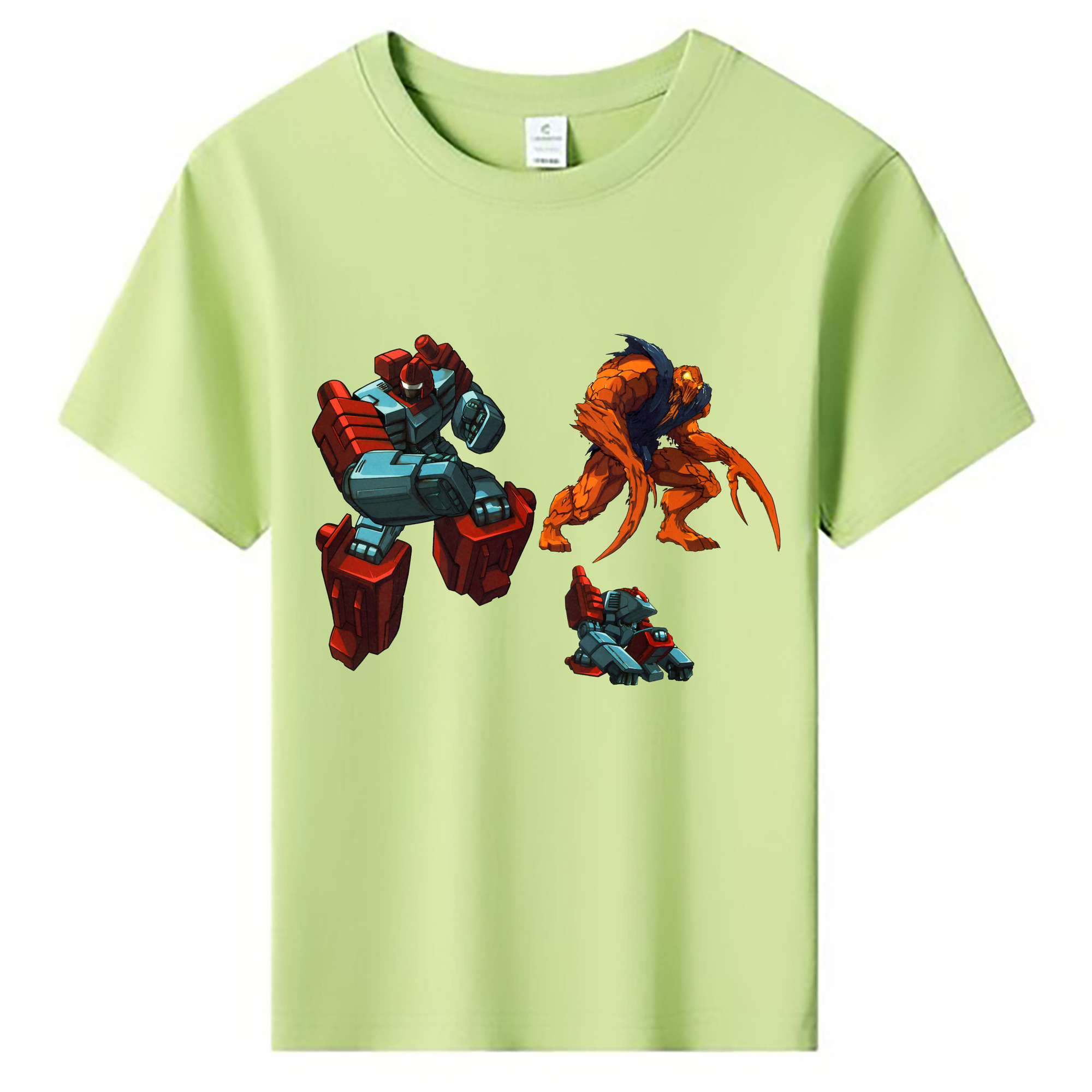 （画像用）  綿100％キッズTシャツ（フロントプリント）